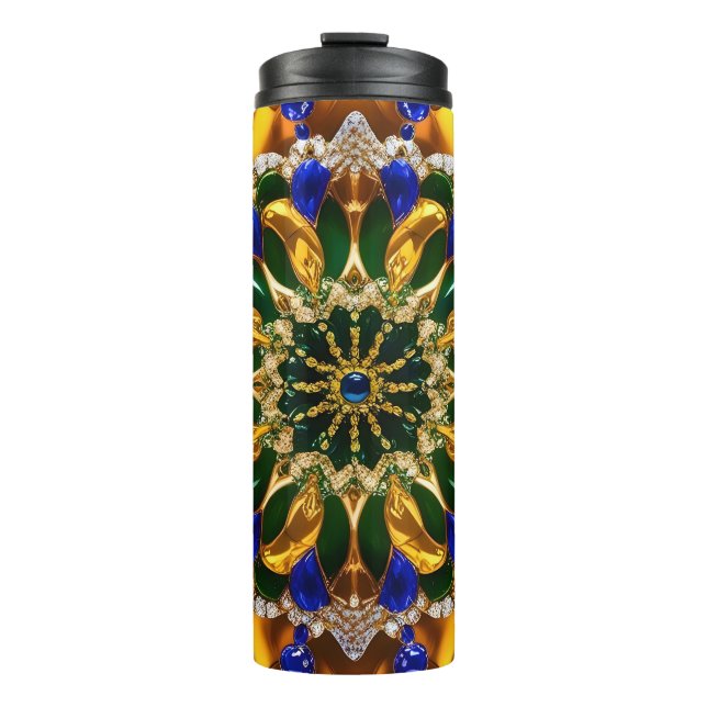 Thermal Tumbler with Brazil Colors (Front)