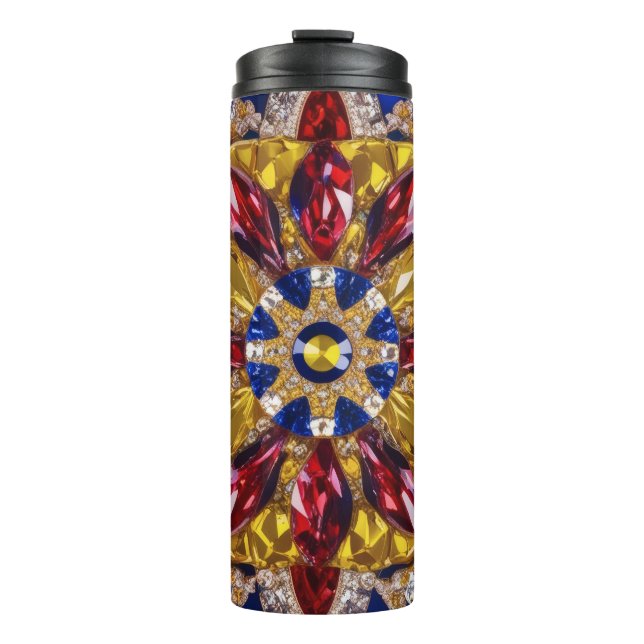 Thermal Tumbler with Colombian Colors (Front)