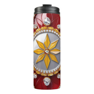 Thermal Tumbler with Colombian Colors