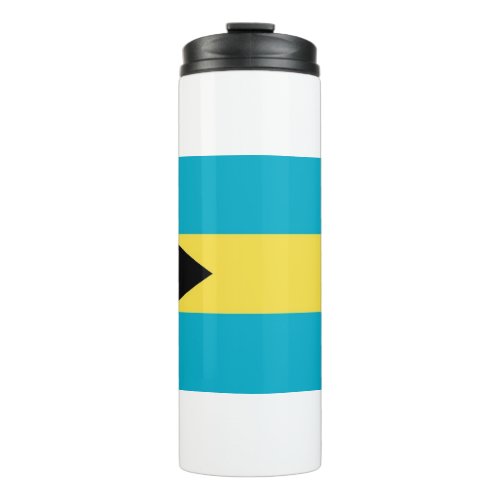 Thermal Tumbler with flag of Bahamas