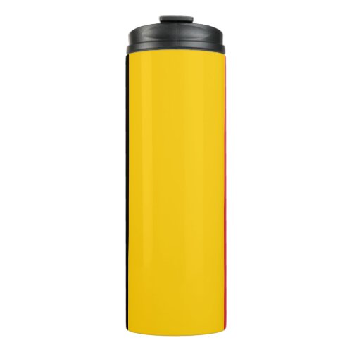 Thermal Tumbler with flag of Belgium