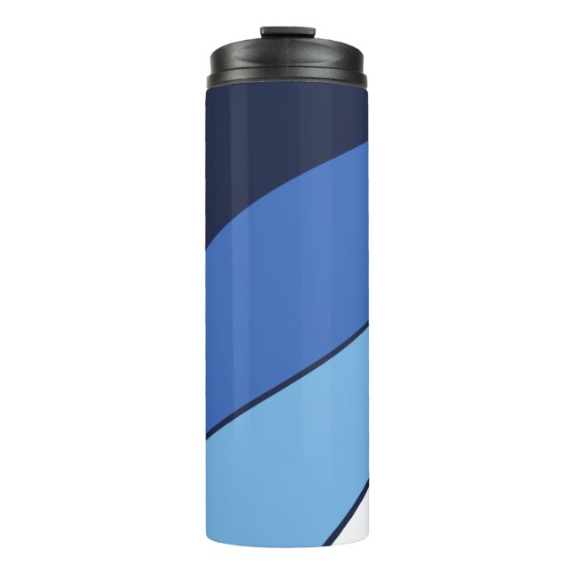 Thermal Tumbler with flag of Columbia, SC (Front)