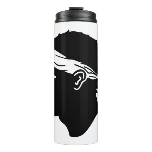 Thermal Tumbler with flag of Corsica