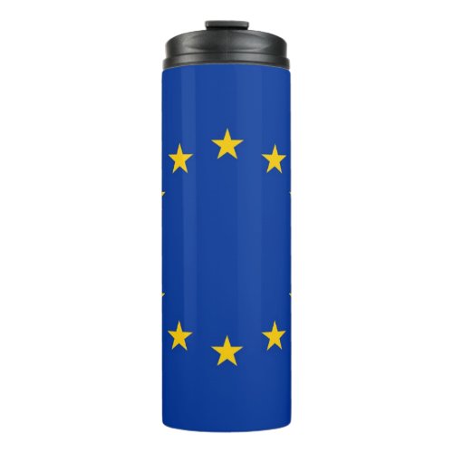 Thermal Tumbler with flag of Europe