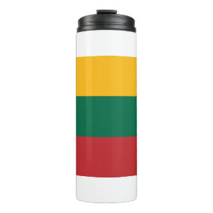 Thermal Tumbler with flag of Lithuania