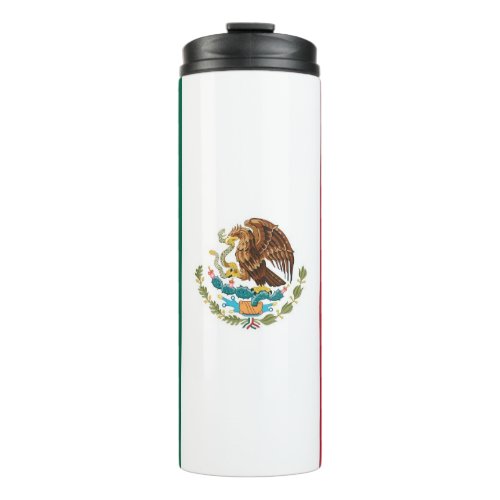 Thermal Tumbler with flag of Mexico