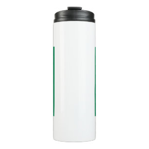 Thermal Tumbler with flag of Nigeria