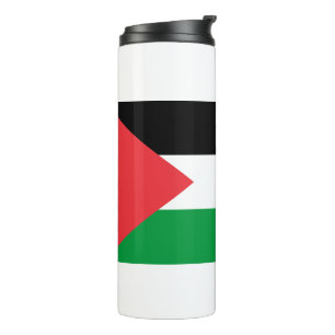 Thermal Tumbler with flag of Palestine