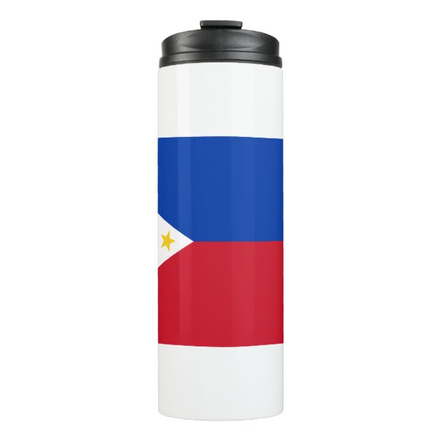 Thermal Tumbler with flag of Philippines (Front)