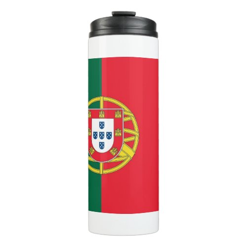Thermal Tumbler with flag of Portugal