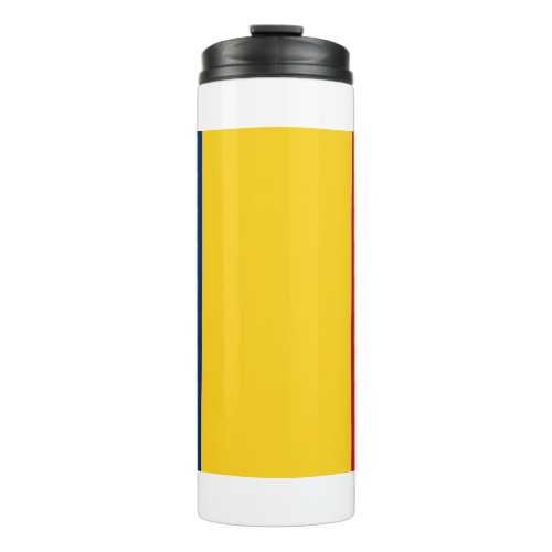 Thermal Tumbler with flag of Romania