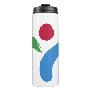 Thermal Tumbler with flag of Seoul, South Korea