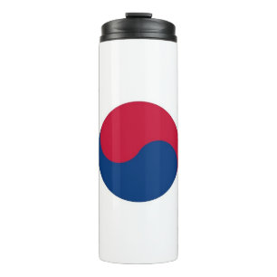 Thermal Tumbler with flag of South Korea