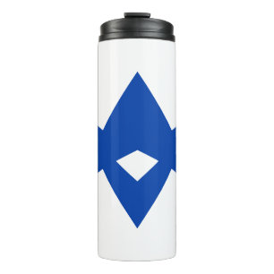 Thermal Tumbler with flag of Toyota City, Japan