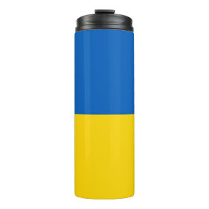 Thermal Tumbler with flag of Ukraine