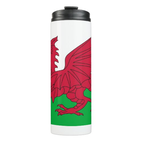 Thermal Tumbler with flag of Wales