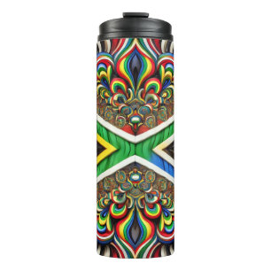 Thermal Tumbler with South African Colors