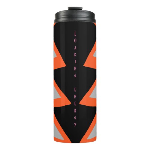 Thermal tumbler with zig Zag pattern