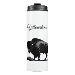 Thermal Tumbler-Yellowstone Buffalo Thermal Tumbler
