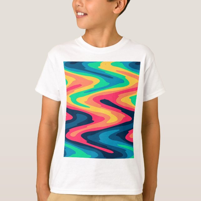 Thermal Waves Kid’s  T-Shirt (Front)