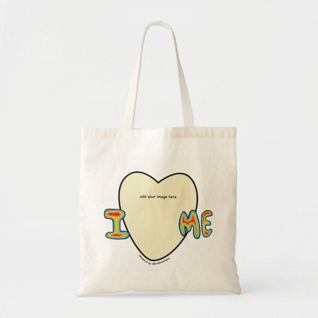 Thermo I Love Me Bubbly Design Tote Bag (Front)