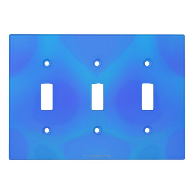 Thermo Winter Map Reflection  Light Switch Cover (Front)