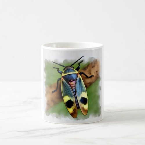 Thermobia insect dorsal view 190624IREF127 _ Water Coffee Mug