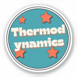 Thermodynamics Sticker