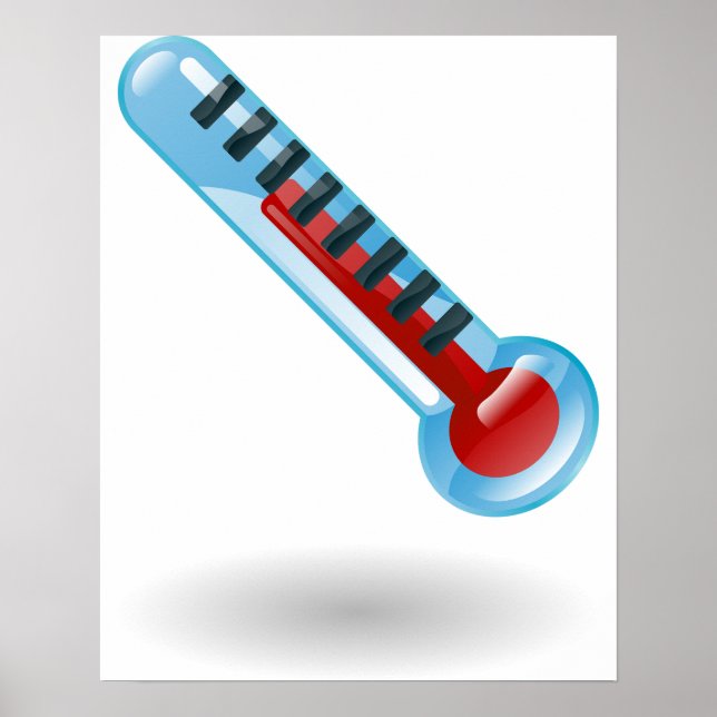 Thermometer Temperature Poster (Front)