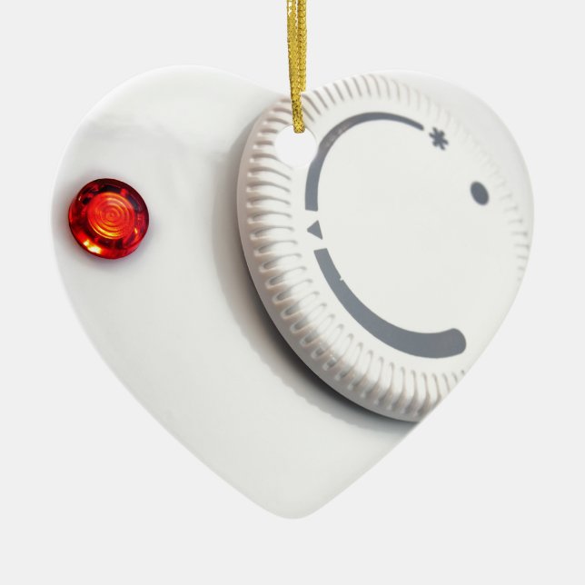 Thermostat Ceramic Ornament (Front)