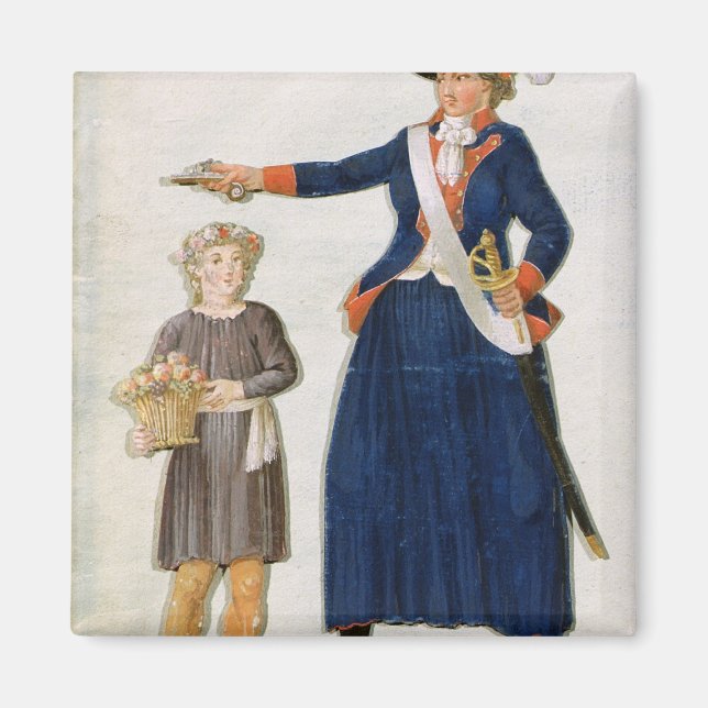 Theroigne de Mericourt Magnet (Front)