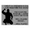 Thesaurus Ninjas Funny Ninja Poster Sign