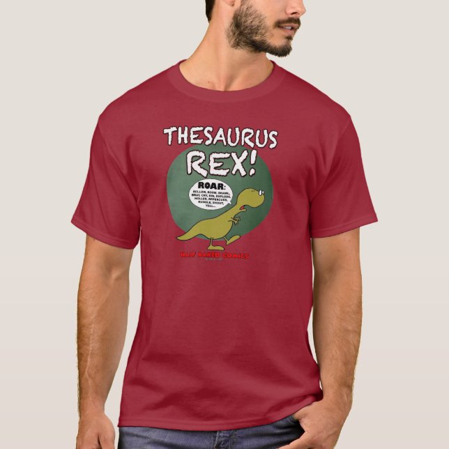 Thesaurus Rex T-Shirt (Front)