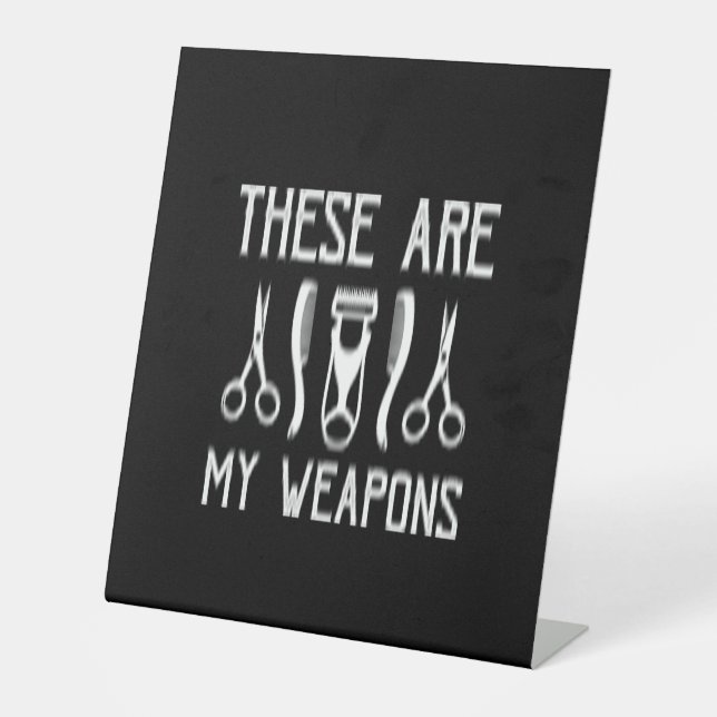 these are my weapons pedestal sign (Front)