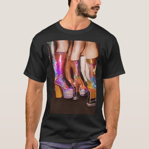 These Boots Are Made For Disco T_Shirt