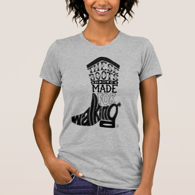 These boots western style T-Shirt (Front)