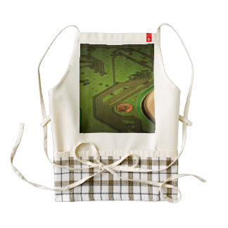 These circuits make everything work zazzle HEART apron