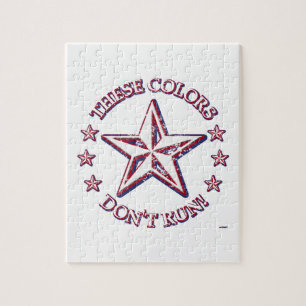 These Colors Don't Run! Star Jigsaw Puzzle