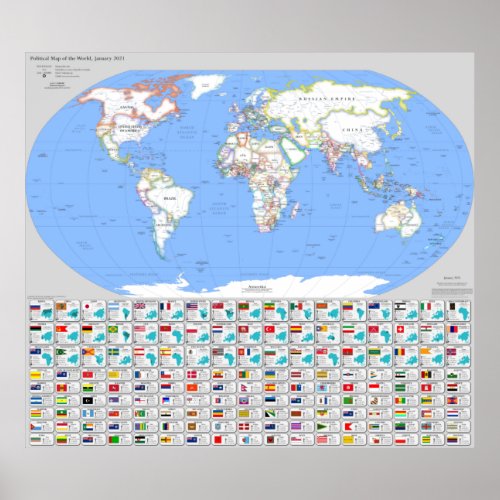 These Fair Shores Political Map, Jan 2021