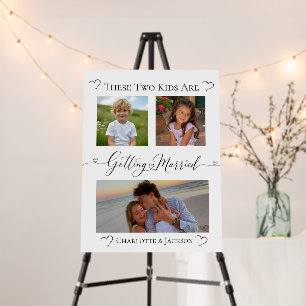 These Kid Are Getting Married Wedding Welcome Sign