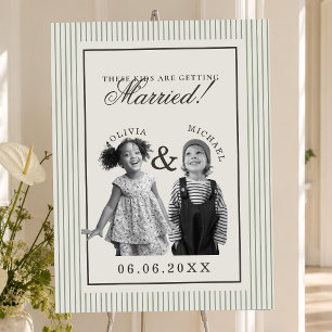 These Kids Are Getting Married Childhood Photo Foam Board
