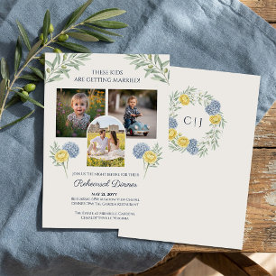 These Kids Are Getting Married Rehearsal Dinner Invitation
