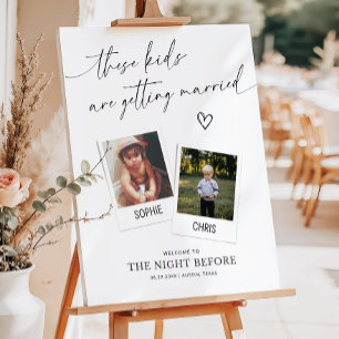 These Kids Are Getting Married Sign The Night Befo