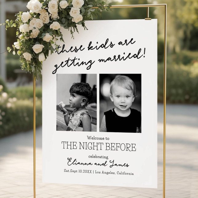 These Kids Are Getting Married The Night Before We Foam Board (Creator Uploaded)