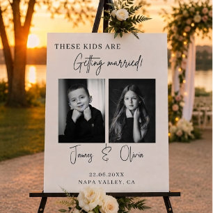 These Kids Are Getting Married Wedding Sign
