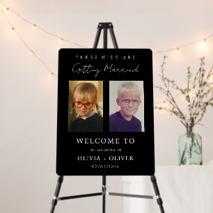 These Kids Are Getting Married Wedding Sign