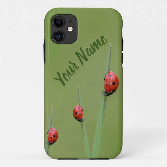 These little ladybugs grant a lucky day! Case-Mate Case-Mate iPhone Case (Back)