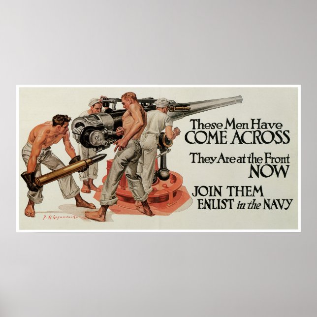 These Men Have Come Across Poster (Front)