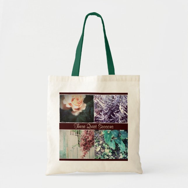 These Quiet Seasons Four Views Tote Bag (Front)