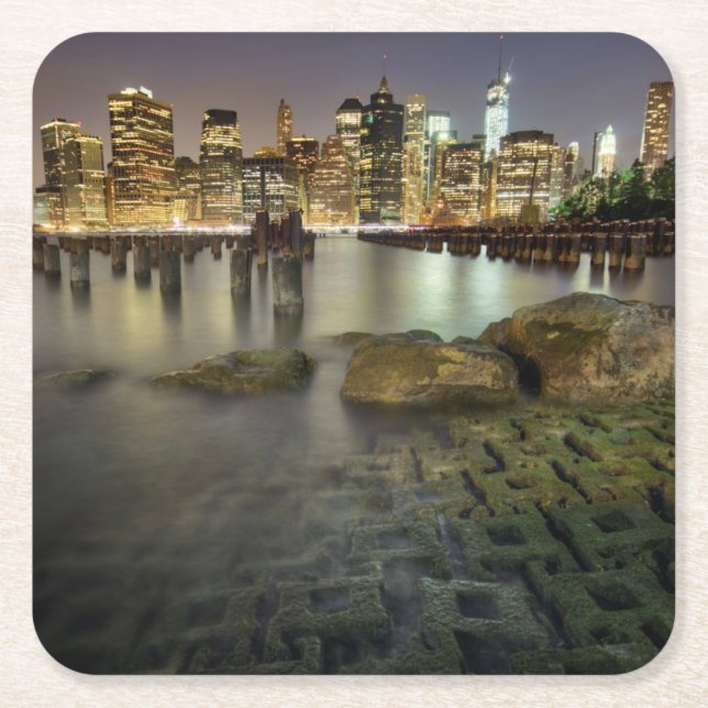 These sticks are in Brooklyn Park Square Paper Coaster (Front)